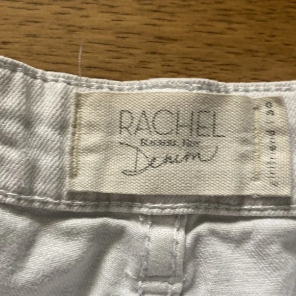 White Denim Jean Shorts by Rachel Roy - Picture 4 of 6